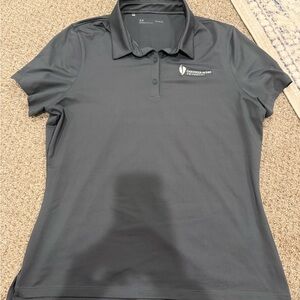 Under Armour Women's Dark Gray Button Down Shirt